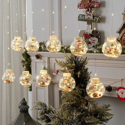 Skorter | Christmas Led Wishing Ball String Lights Decorations