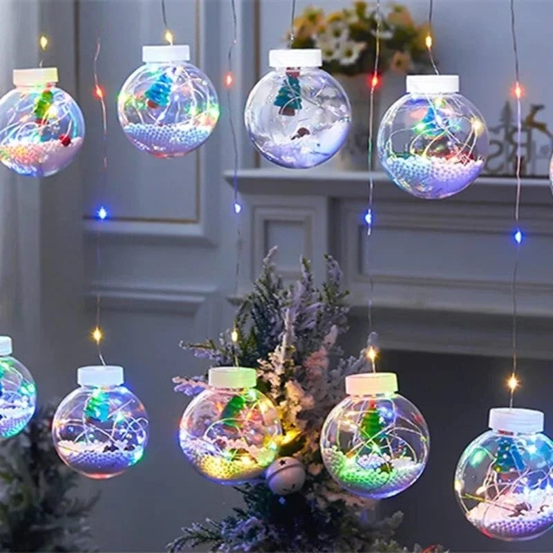 Skorter | Christmas Led Wishing Ball String Lights Decorations