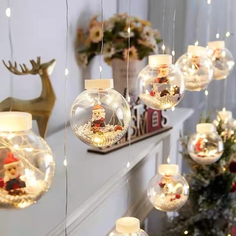 Skorter | Christmas Led Wishing Ball String Lights Decorations