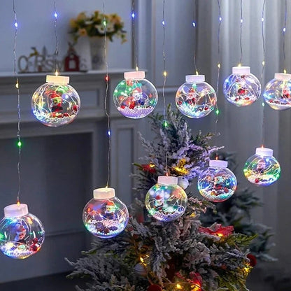 Skorter | Christmas Led Wishing Ball String Lights Decorations