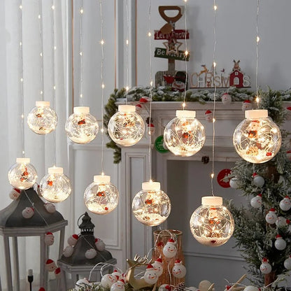 Skorter | Christmas Led Wishing Ball String Lights Decorations