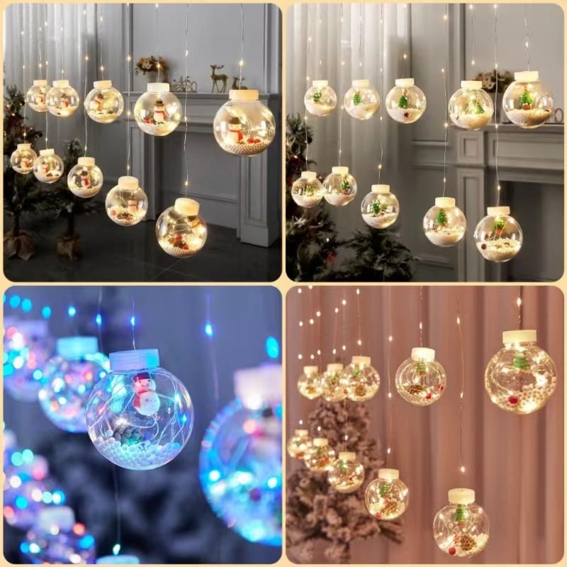 Skorter | Christmas Led Wishing Ball String Lights Decorations