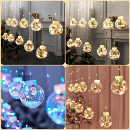 Skorter | Christmas Led Wishing Ball String Lights Decorations