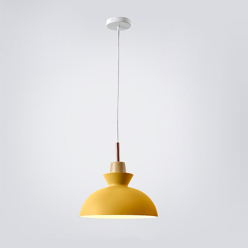 Skorter | AuroraLite Nordic Pendant Light | Metal Design | 1-Light | Modern Color Options