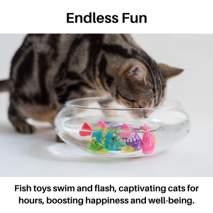 Skorter | AquaPret Interactive Cat Toy – Moving Fish with Lighting