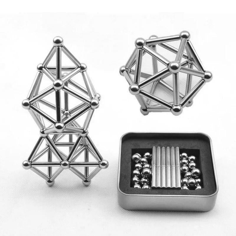 Skorter | DIY magnetic balls and rod set