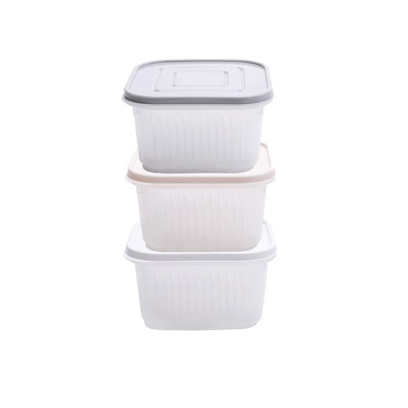 skorter | Transparent Double-Layer Sealed Storage Box