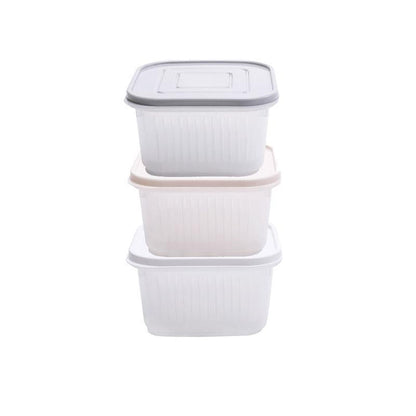 skorter | Transparent Double-Layer Sealed Storage Box