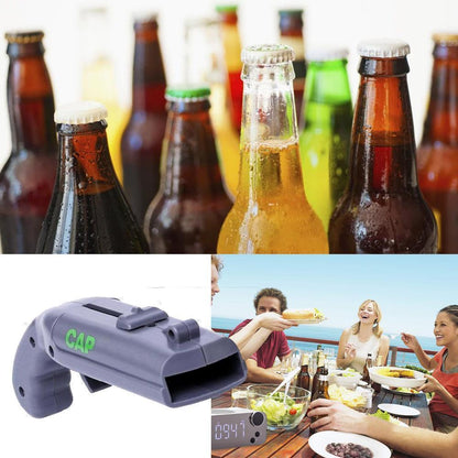 skorter | Cap Gun Beer Bottle Opener, Launcher Shooter Bottle Opener