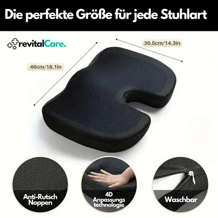 Skorter | Ergonomic 4D Comfort Seat Cushion with Orthopedic Support