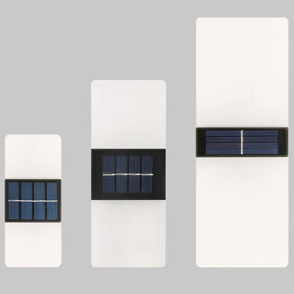 Skorter | LumaZen Solar LED Wall Lamp | Weatherproof | Solar Powered Outdoor Lighting | Garden & Patio Decor