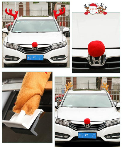 Skorter | Funny Christmas  Car Antlers Decoration