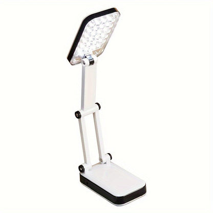 Skorter | BrightFlex - Eye-Protecting LED Table Lamp with Folding Swing Arm, Battery and USB Dual Power Supply
