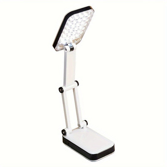 Skorter | BrightFlex - Eye-Protecting LED Table Lamp with Folding Swing Arm, Battery and USB Dual Power Supply
