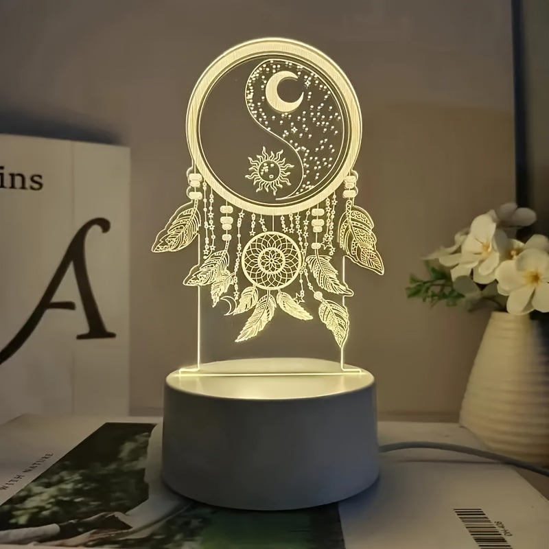Skorter | DreamLight - 3D Dreamcatcher LED Table Lamp