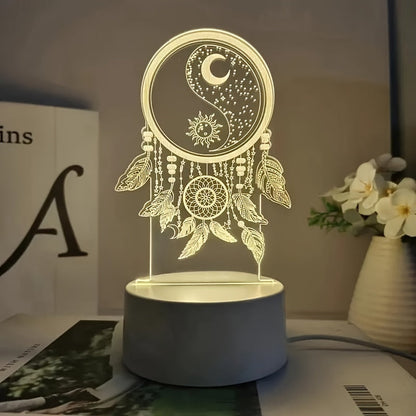 Skorter | DreamLight - 3D Dreamcatcher LED Table Lamp