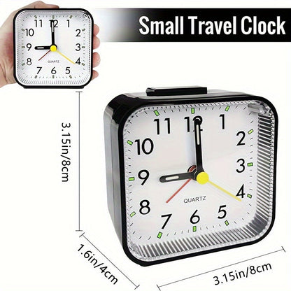 Skorter | SilentWake - Silent rectangular alarm clock with snooze and night light