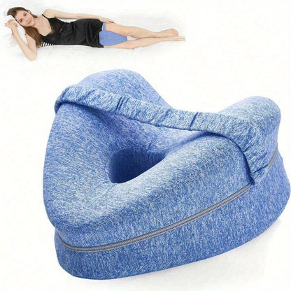 Skorter | Ergonomic Side Sleeper Pillow - Knee Pillow with Removable and Washable Cover