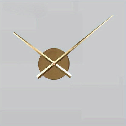 Skorter | DIY Wall Clock with Metal Dial - Silent Movement for Home Decoration