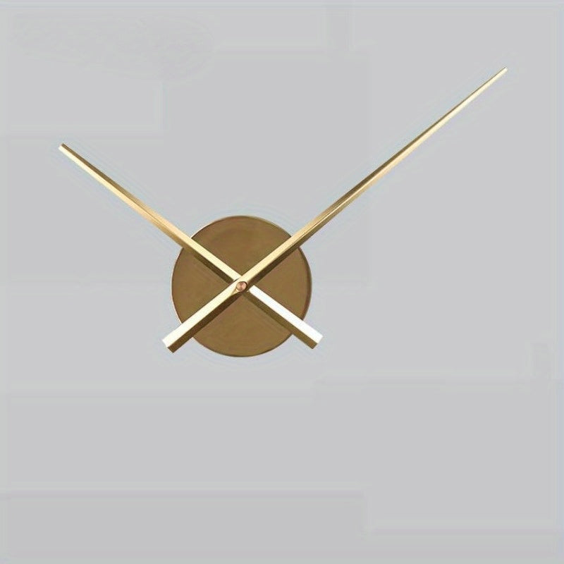 Skorter | DIY Wall Clock with Metal Dial - Silent Movement for Home Decoration