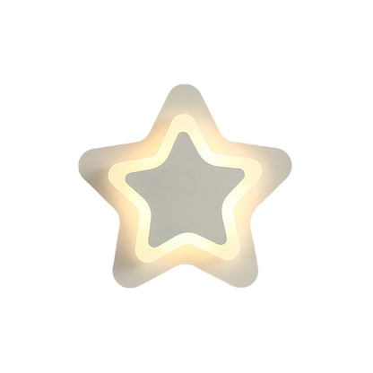 Skorter | ScandinavianStar - Scandinavian LED Wall Lamp in Black/White with Acrylic Lamp