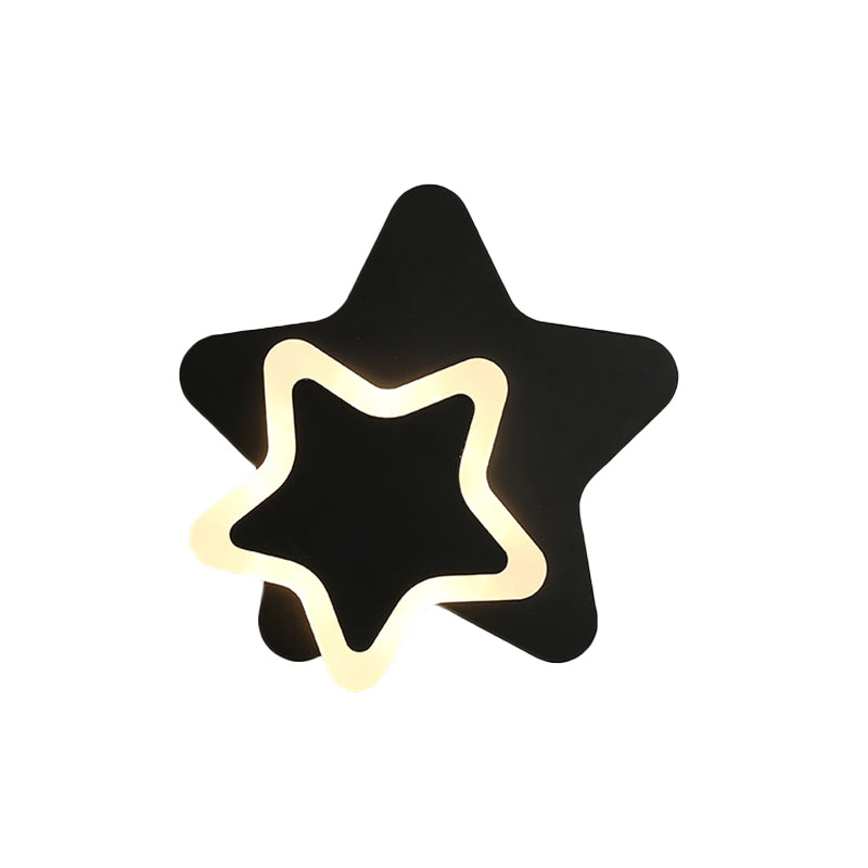 Skorter | ScandinavianStar - Scandinavian LED Wall Lamp in Black/White with Acrylic Lamp