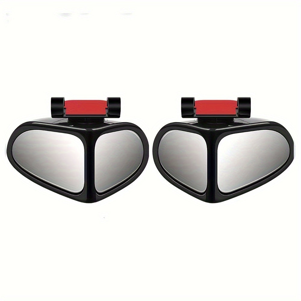 Skorter | 2 Pieces HD Dead Angle Mirror for Cars - 360° Adjustable, Wide Field of View