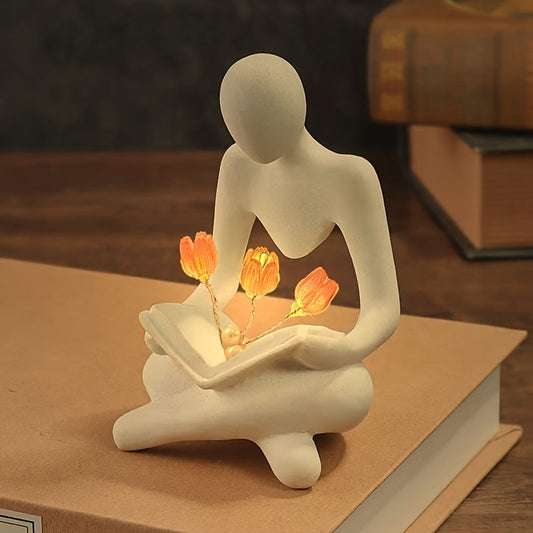 Skorter | ArtTulip - Abstract Tulip Night Lamp made of Art Resin