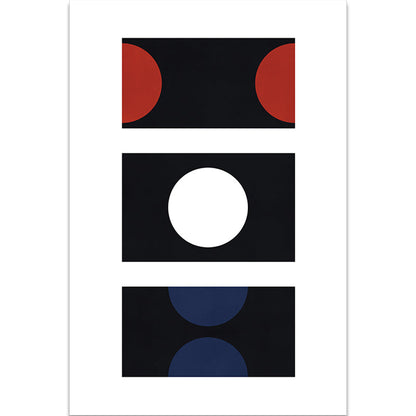 Skorter | Black and Red Abstract Area Rug Polyester Modern Rug Washable Pet Friendly Carpet for Living Room