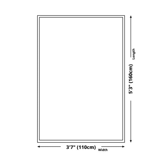 Skorter | Children Strawberry Pattern Rug Yellow and Green Cotton Rug Washable Pet-Friendly Non-Slip Rug for the Children's Room