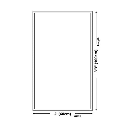 Skorter | Black and White Bedroom Carpet Contemporary Geometric Pattern Rug Leather Pet Friendly Non-Slip Area Rug