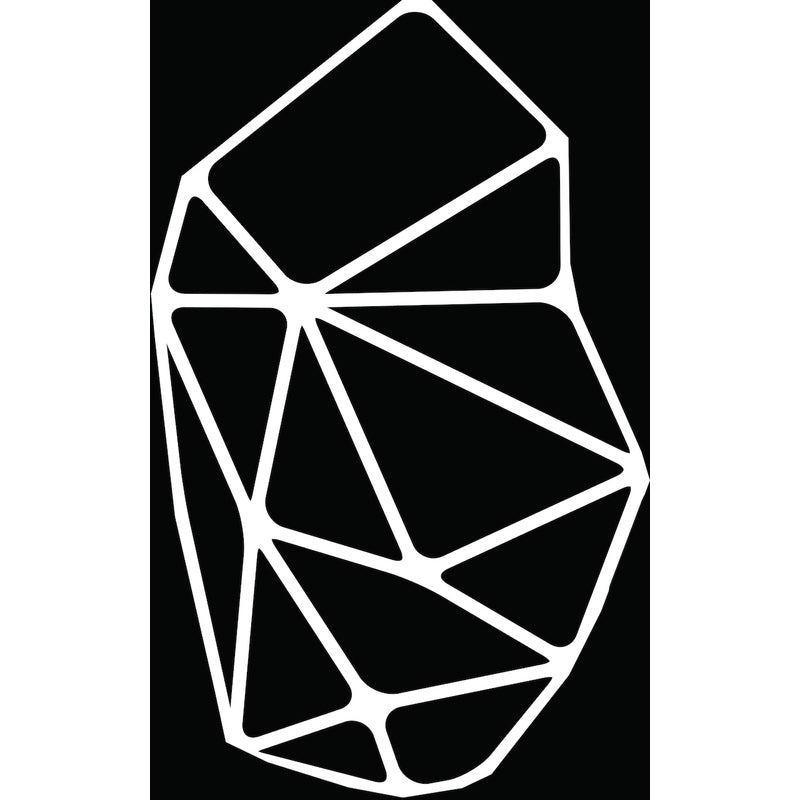 Skorter | Black and White Bedroom Carpet Contemporary Geometric Pattern Rug Leather Pet Friendly Non-Slip Area Rug