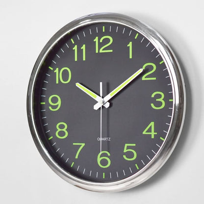 Skorter | Silent LED Wall Clock 12" for Classroom