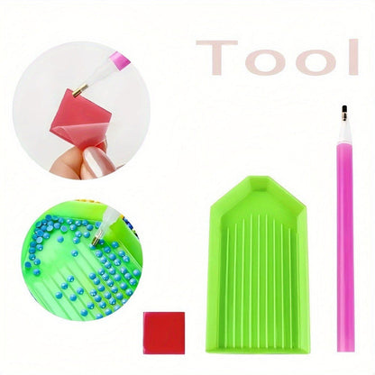 Skorter | DIY Diamond Painting Set - 80x40cm Tiger & Lion Design