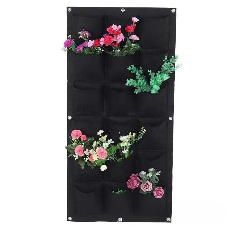 Skorter | Felt Plant Bag for Vertical Wall Mounting – Three-dimensional, Non-woven Plant Bag