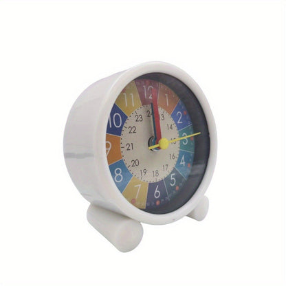 Skorter | RainbowClock - Silent Rainbow Clock with Colorful Numbers