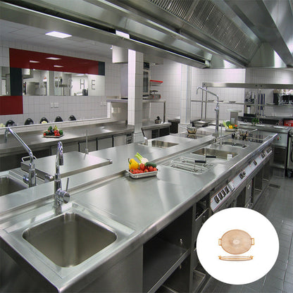 Skorter | AcrylicTray - Acrylic serving bowl with gold handle | For dessert and snacks