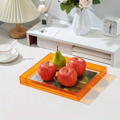 Skorter | 1 pcs Vertical Acrylic Picture Box - Transparent Double-sided Picture Frame in Art Deco Style, Suitable for Wall and Table Decoration