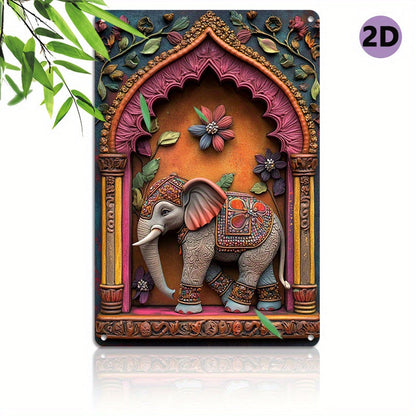 Skorter | ElephantWall - Aluminium Elephant Wall Art Set