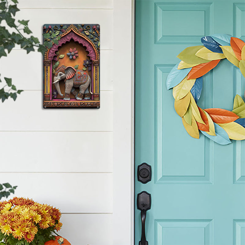 Skorter | ElephantWall - Aluminium Elephant Wall Art Set