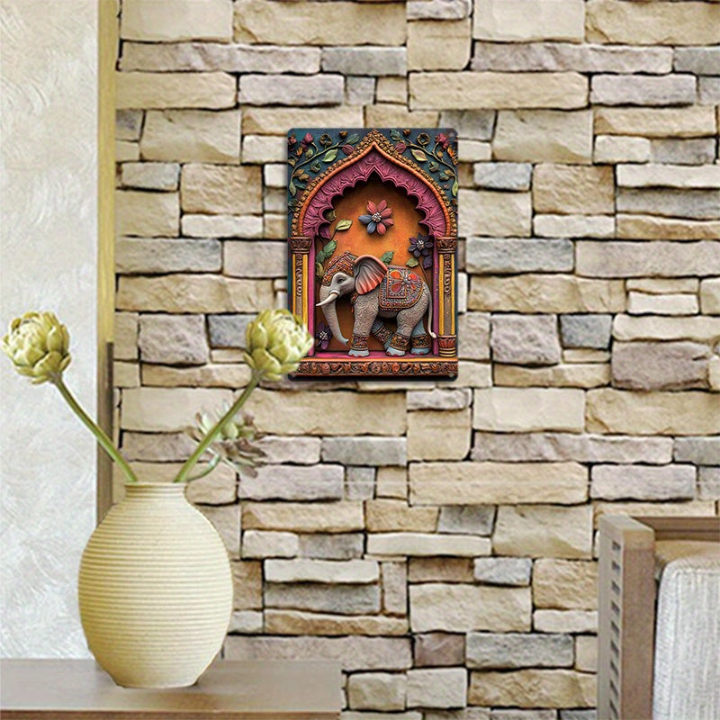 Skorter | ElephantWall - Aluminium Elephant Wall Art Set