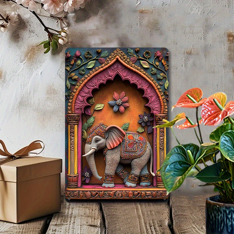 Skorter | ElephantWall - Aluminium Elephant Wall Art Set
