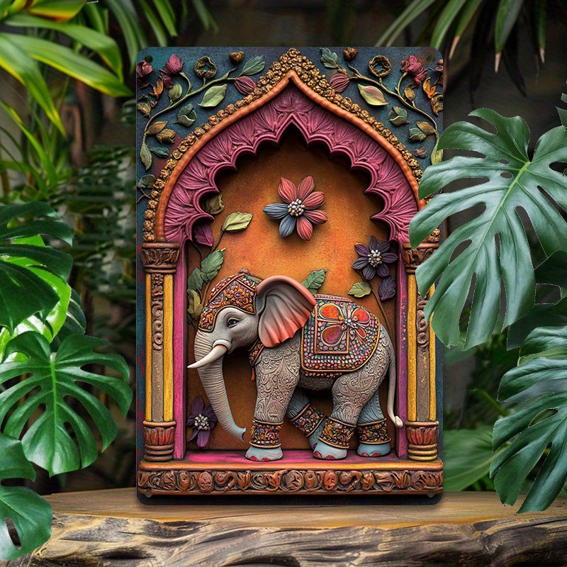 Skorter | ElephantWall - Aluminium Elephant Wall Art Set