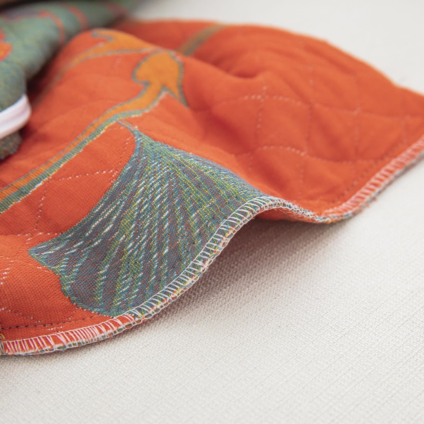 Skorter | Cotton Gauze Jacquard Ginkgo Leaf Pillowcases(2PCS)