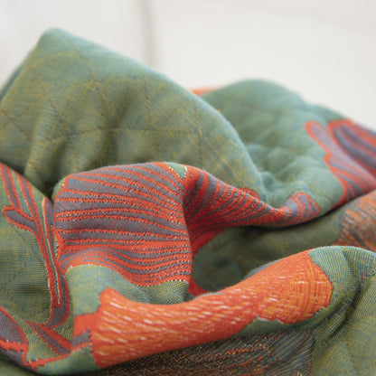 Skorter | Cotton Gauze Jacquard Ginkgo Leaf Pillowcases(2PCS)