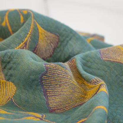 Skorter | Cotton Gauze Jacquard Ginkgo Leaf Pillowcases(2PCS)