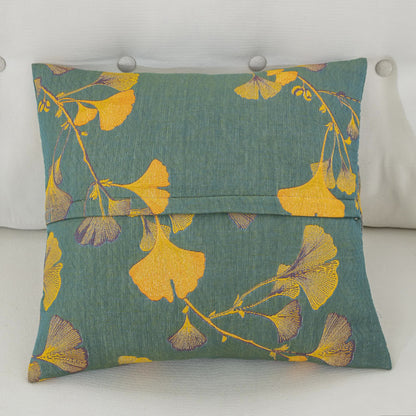 Skorter | Cotton Gauze Jacquard Ginkgo Leaf Pillowcases(2PCS)