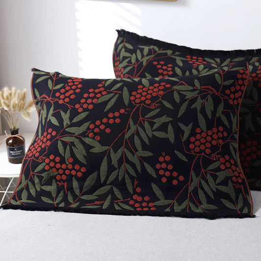 Skorter | Begonia Fruit Cotton Gauze Pillow Towel(2PCS)