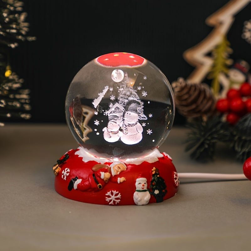 Skorter | CrystalLight - USB-powered Crystal Table Lamp