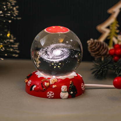 Skorter | CrystalLight - USB-powered Crystal Table Lamp